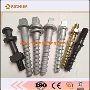 Wholesale f 35: M24 SS25 SS35 SS36 DHS35 Railway Sleeper Screw Spike/Rail Screw Spike/Rail Spikes