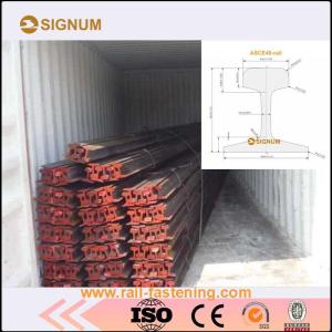 Wholesale industrial mining light: 40 A.S.C.E Rail/40LB/YD RAIL,ASCE 40 Rail with Factory Price