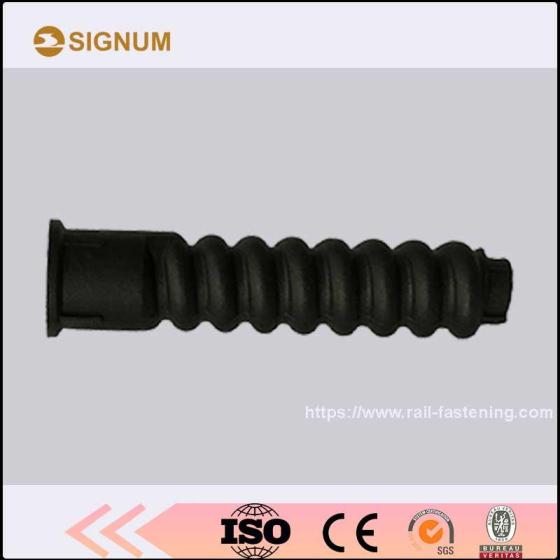 PA66/HDPE Rail Plastic Sleeve/Concrete Dowel/ Rail Insert/Rail Dowel for Concrete Sleepers