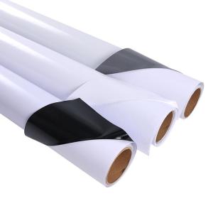 Wholesale self adhesive vinyl: Printable Glossy PVC Self-adhesive Vinyl