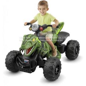 Wholesale rides: Power Wheels Jurassic World Dino Racer, Green Ride-On ATV for Kids Price 50usd