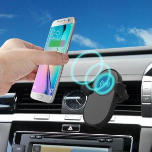 Wholesale mp3 player: 360 Degree Rotation Wireless Car Charger