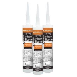 Wholesale acrylic barrier: GP Acetic Sanitary Silicone Sealant Transparent Multipurpose