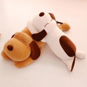 Wholesale office chair fabric: Giant Puppy Dog Stuffed Animal Plush Toy Hugging Pillow Gifts 21.6/29.5/35inch