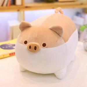 Wholesale promotional gifts watch: Piggy Stuffed Animal Fat Pig Plush Toy Soft Pillow Height 15.719.7