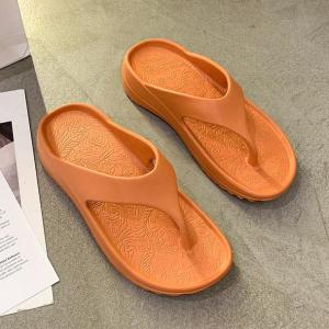Wholesale custom: EVA Flip Flops Custom Soft Sole Man Summer Beach Slipper OEM Anti Slip Woman Outdoor Casual Sandal