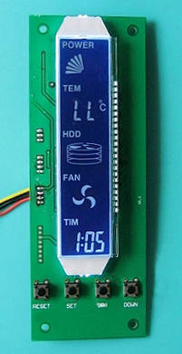 Sell Computer fan controller with LCD display