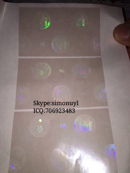 Fake Id Hologram Stickers Nj