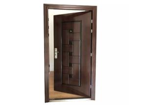 Wholesale solid wooden doors: House Front Door Designs Security Steel Door
