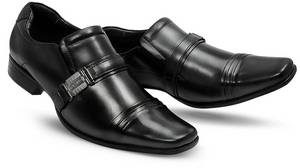 Wholesale pu gel insole: Genuine Leather Men Shoes