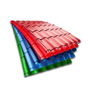Wholesale colorful corrugated paper: Color Coated Steel Roofing Sheet