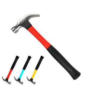 Wholesale hand tools: Best Claw Hammers 8OZ-24OZ Fiberglass Handle Professional Carbon Steel Hand Tools