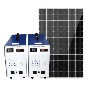 Wholesale solar systems: 300w-1000w Solar Home Lighting System with Solar Panel