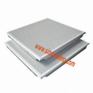 Wholesale aluminum panel ceiling: Lay-in Aluminum Ceiling Tile, Metal Ceiling