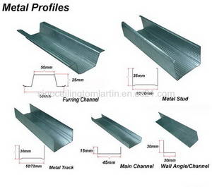 Wholesale drywall partition gypsum board: Drywall Metal Profile, Galvanized Steel Framing