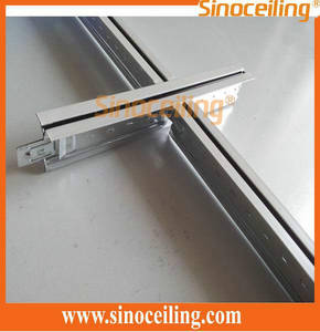 Wholesale ceiling t bar: Normal Groove Ceiling Tee Bar for False Ceiling