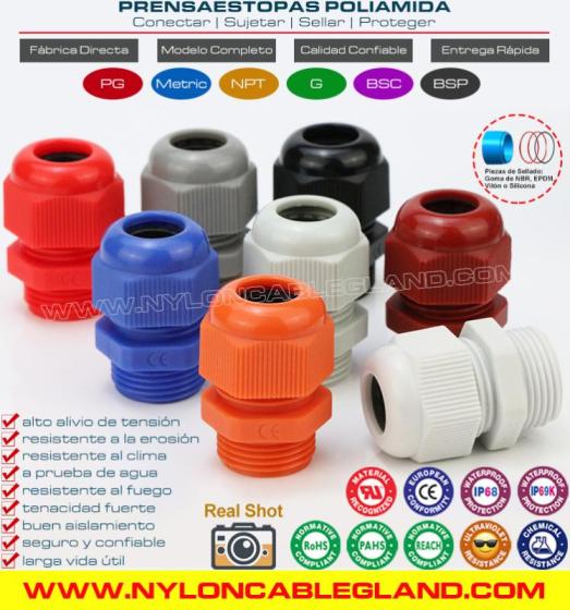 Sell Non-Metallic Watertight Hermetic Dome Cable Gland IP68/IP69K with Threads