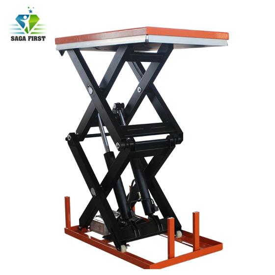 Electric Hydraulic Lifting Pallet Scissor Lift Platform Table Id