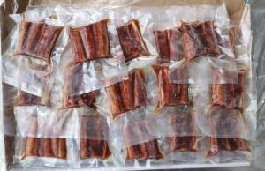 Wholesale frozen roasted eel: Frozen Roasted Eel Cuts,Unagi Kabayaki Cuts,Frozen Broiled Eel Cuts,Frozen Seasoned Eel Cuts