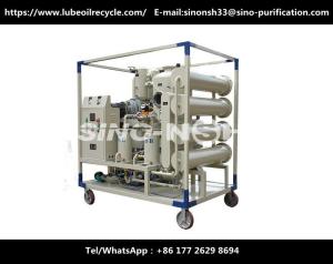 Wholesale auto vacuum pump: Double-Stage High-Efficiency Vacuum Transformer Oil Purification and Regeneration Plant