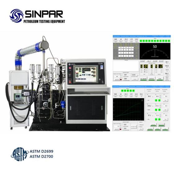 Combination Octane Rating Unit FTC-M2 with ASTM D2699 RON ASTM D2700 MON Test Methods