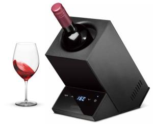 Wholesale heat sinks: Electric Wine Chiller Bottle Cooler Adjustable Temperature Single Bottle for Wine, Champagne
