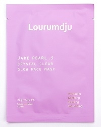 Wholesale saccharomyces: Lourumdju Jade Pearl 3 Crystal Clear Glow Face Mask