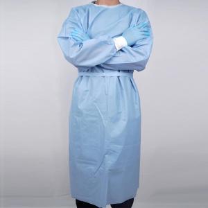 Wholesale protective gown: AAMI Level 1-4 PP+PE Disposable Medical Isolation Gown