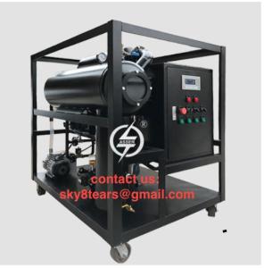 Wholesale water purification: Small Size Portable Water Removal Insulating Oil Purification Machine, Transformer Maintenance