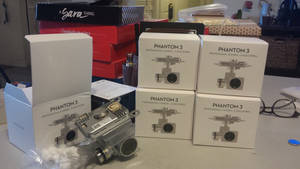 Wholesale frame: DJI Phantom 3 Professional Quadcopter 4K UHD Video Camera Drone 3-Axis Gimbal