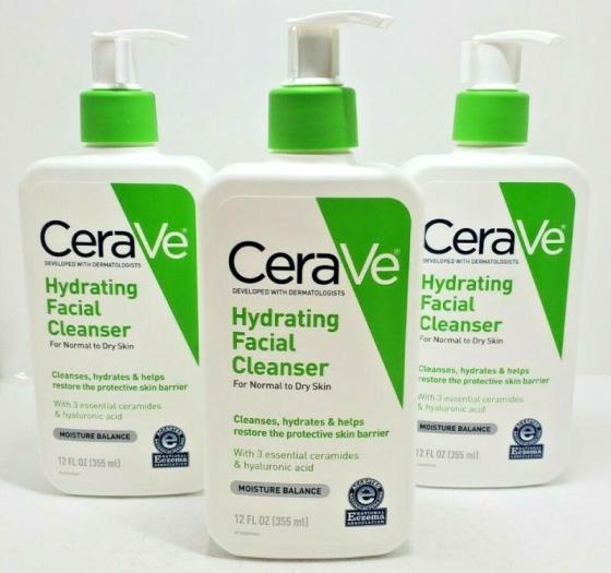 CeraVe Hydrating Facial Cleanser for Normal To Dry Skin 12 Oz(id ...