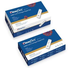 Wholesale test kit: FlowFlex COVID-19 ART Antigen Rapid Test Kit (5 Test / Box)