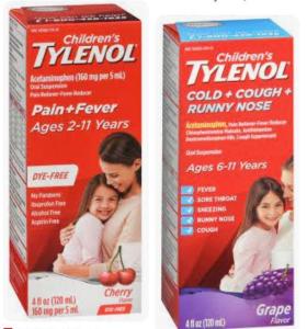 Wholesale digital products: Infants and Children Tylenol Liquid Medicine