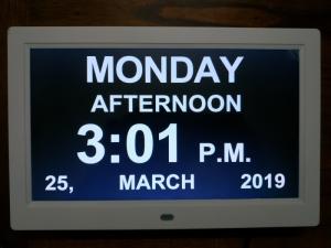 Wholesale Wall Clocks: 10.1inch Digital Calendar Clock