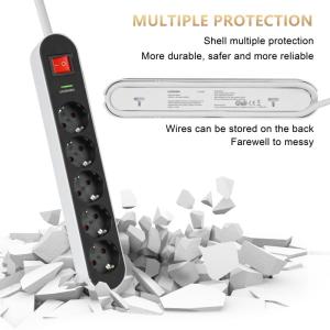 Wholesale power sockets: Muti-socket Design Function USB Outlets Power Strip Surge