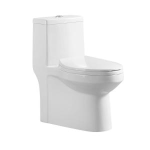 Wholesale one-piece toilet: Smoow New Design Sanitary Ware Siphon One-piece Toilet for India Toilet 220mm Rough-in