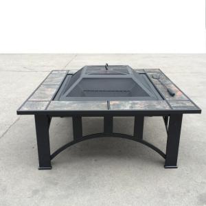 Wholesale grill design for bbq: 34 Ceramic Tile Firepit SJ-FT028