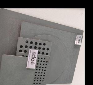 Wholesale slab: RSiC Plate Batt Slabs Boards Kiln Shelves (1650C ReSiC Grinded Loading Plates)