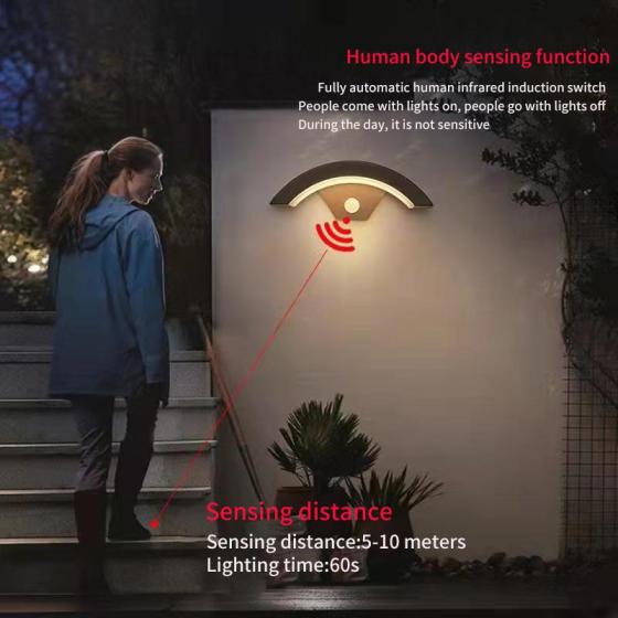Sell led Outdoor Sensor Balcony Wall Light Waterproof Garden Light Wall lamp