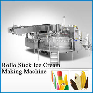 Wholesale ice stick: Full-auto Stainless Steel Rotary Stick Ice Cream Machinery