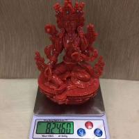 Genuine Red Coral Carving,Buddha