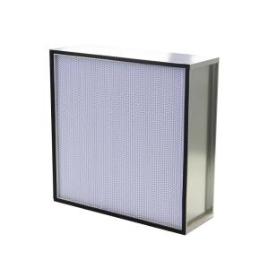 Wholesale filtration media: Deep Pleated HEPA Filter HEPA Filter with Separator