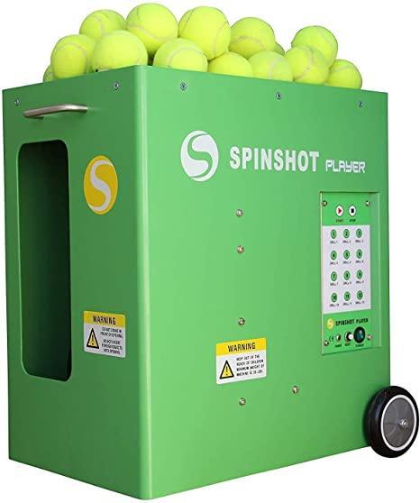 New Spinshot Player Plus II 2 Two Tennis Ball Machine With Phone Remote ...