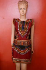 Wholesale o: Tunic Dress Sleeveless Dashiki by Socoloredfashion