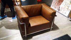 Wholesale mid leather: Modern Style Le Corbusier Style LC3 Sofa Armchair