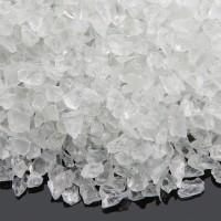 Wholesale glass: Marble Chip Transparent Glass-Transparent