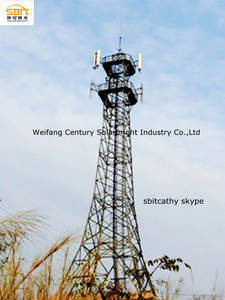 Wholesale Telecommunication Tower: Telecommunication Angle Steel Tower