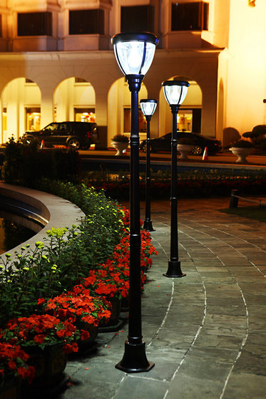 Solar Powered Lamp Post,Garden Lights,Outdoor Lamp Post(id:6657043 ...