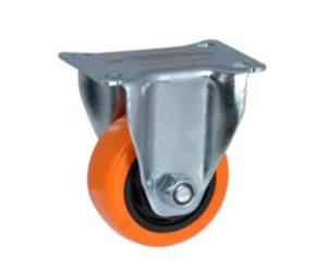Wholesale pu caster: Middle Type Orienting Rigid PU Caster Wholesale pu caster: Middle Type Orienting Rigid PU Caster