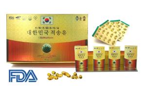 Wholesale easy cosmetic: Solnara Korean Red Pine Needle Oil 120 Capsules